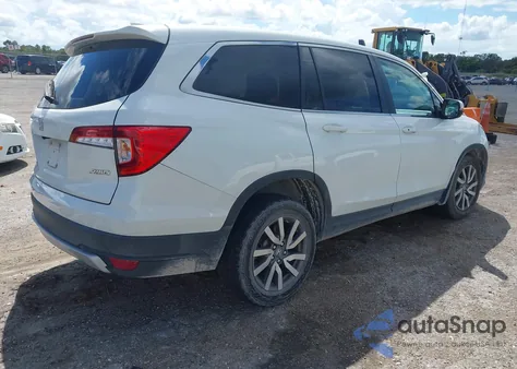 2022 Honda Pilot Awd Ex-L из США, поврежденный, VIN 5FNYF6H58NB010014